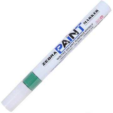 斑马/ZEBRA PAINT记号笔油漆笔，MOP-200M（绿色） 2.5mm 10支/盒 售卖规格：1盒