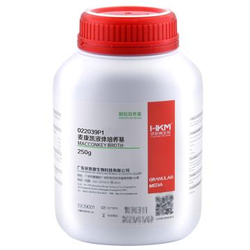 环凯微生物 麦康凯液体培养基（20版药典）（颗粒型），022039P1 250g/瓶 售卖规格：1瓶