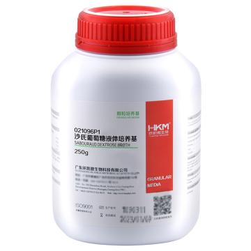 环凯微生物 沙氏葡萄糖液体培养基（颗粒型）（20版药典），021096P1 250g/瓶 售卖规格：1瓶