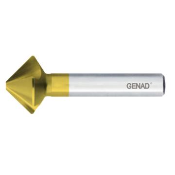 戈耐德 加长直柄锪钻，GN8-104-452 φ16.5、高速钢镀钛90° 售卖规格：1支