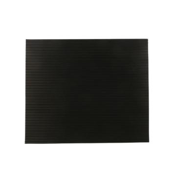 捷丰流体 黑色绝缘橡胶板，VF00002 防滑型（条纹）宽1000*长10000*厚4.0mm 10KV 售卖规格：1卷