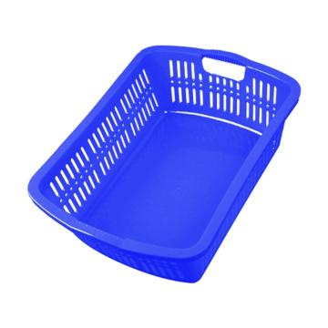 英达斯贝克 塑料周转筐,9#蓝色，外尺寸:570×415×180mm 售卖规格：1个