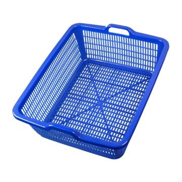 英达斯贝克 塑料周转筐,4#蓝色，外尺寸:555×415×185mm 售卖规格：1个