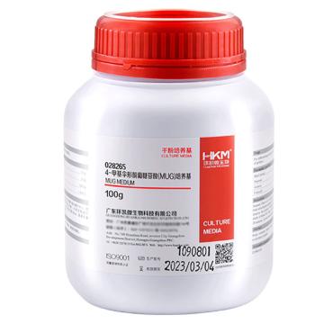 环凯微生物 4-甲基伞形酮葡糖苷酸培养基（MUG培养基），28265 100g/瓶 售卖规格：1瓶