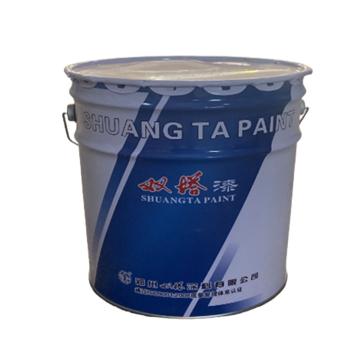 双塔/SHUANG TA 氯化橡胶防腐面漆，银灰,18KG/桶 售卖规格：18公斤/桶