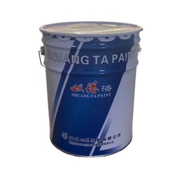 双塔/SHUANG TA 丙烯酸聚氨酯漆，深灰,21KG/组 售卖规格：21公斤/组