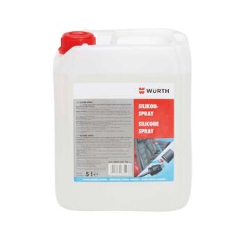 伍尔特/WURTH 橡塑保养硅酮润滑剂，089322105 5L/桶 售卖规格：5升/桶