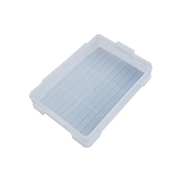 英达斯贝克 塑料方盘，食品箱 外尺寸:640×425×120mm,白色 售卖规格：1个