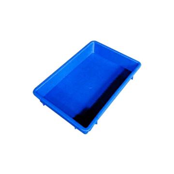 英达斯贝克 塑料方盘，4#方盘 外尺寸:370×250×65mm,蓝色 售卖规格：1个
