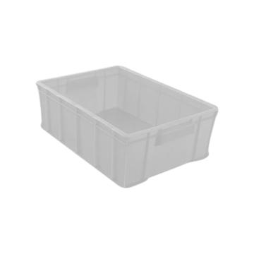 英达斯贝克 塑料周转箱，8#白色 外尺寸:245×170×75mm 售卖规格：1个