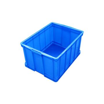 英达斯贝克 塑料周转箱，M2蓝色,680封闭箱 外尺寸:765×565×405mm 售卖规格：1个