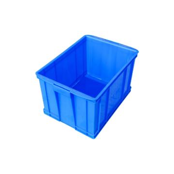 英达斯贝克 塑料周转箱，M11蓝色,520封闭箱 外尺寸:595×420×350mm 售卖规格：1个