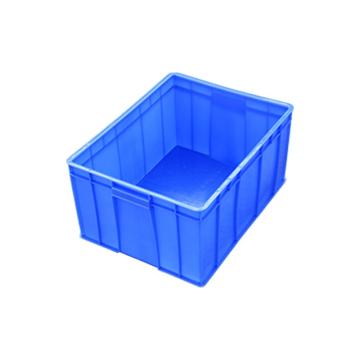 英达斯贝克 塑料周转箱，M21蓝色,3#封闭箱 外尺寸:540×420×270mm 售卖规格：1个