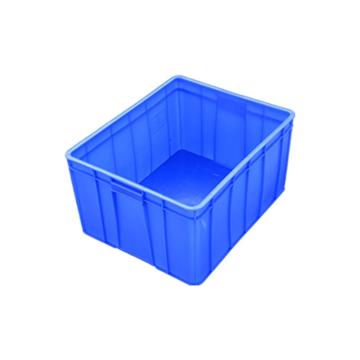英达斯贝克 塑料周转箱，M20蓝色,2#封闭箱 外尺寸:595×485×315mm 售卖规格：1个
