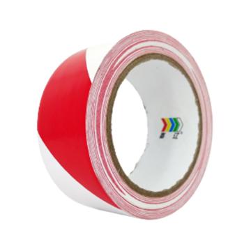 嘉辽 通用型警示胶带，100mm×22m，PVC，红/白，EJT3575 售卖规格：1卷