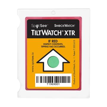 shockwatch 倾斜指示器，Tilt watch XTR 售卖规格：100个/盒