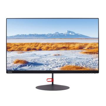 联想/Lenovo 电脑显示器，X27q-2L 27英寸 2K屏 轻薄窄边 内置音箱显示器屏 HDMI+DP接口 售卖规格：1台