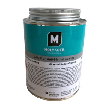 摩力克/MOLYKOTE 减摩涂层，MOLYKOTE 3402-C LF ANTI-FRICTION COATING 500G/罐 售卖规格：500克/罐