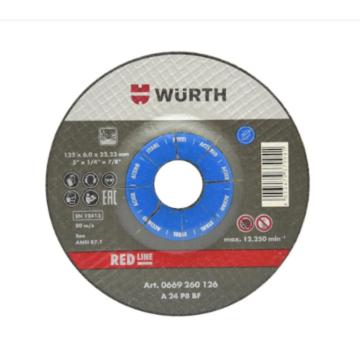 伍尔特/WURTH 打磨片，0669260106 100×6×16mm 售卖规格：1个