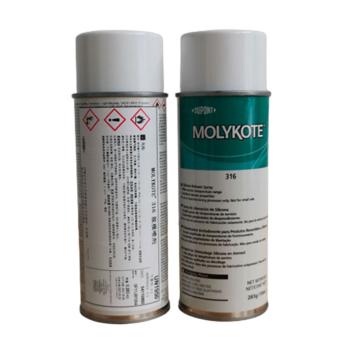 摩力克/MOLYKOTE 高真空密封硅脂，MOLYKOTE 316 SILICONE RELEASE SPRAY 283g/支 售卖规格：0.28公斤/支