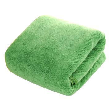金之泉 纤维毛巾，330*700mm 绿色 90g 售卖规格：1条