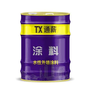 通薪/TX 水性外墙涂料，水性外墙涂料，绿豆色，20kg/桶 售卖规格：20公斤/桶