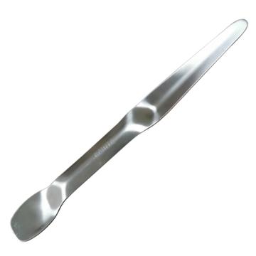 安赛瑞 不锈钢药匙，实验室取样勺子化学试剂药勺，厚款单头药匙，195mm，601451 售卖规格：1个