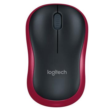 罗技/Logitech 无线鼠标，M186 红色 商务办公家用鼠标 售卖规格：1个