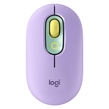 罗技/Logitech 无线鼠标，POP MOUSE 梦幻紫 蓝牙无线办公静音鼠标 售卖规格：1个