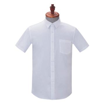 圣凯罗 短袖衬衫，HYD8611-短 男士白色涤棉，60%棉40%聚酯纤维，37-46 售卖规格：1件