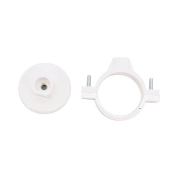 联塑 Ⅲ型管卡PVC-U排水配件，dn110 白色 售卖规格：1只
