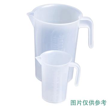 安赛瑞 塑料量杯，600549 2000ml，带刻度，带把手 售卖规格：2个/件