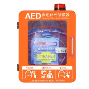 掛墻式AED存儲箱,雙層,帶警燈