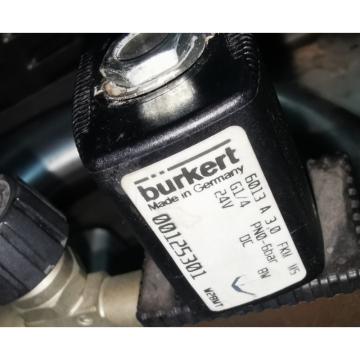 宝帝/burkert 6013型2/2黄铜电磁阀，6013-A03，OFFMSGM82-5-024/DC-08，G1/4寸，00125301 售卖规格：1台