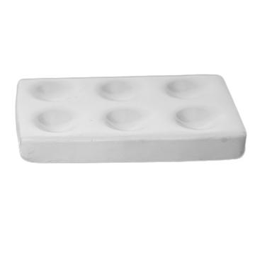 垒固 白瓷反应板，C-000882 6孔 售卖规格：1块