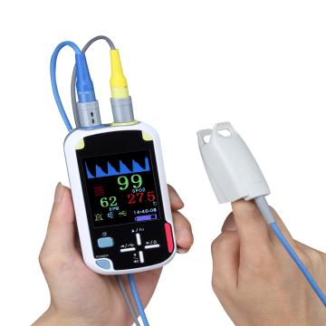 JERRY -II+彩屏掌式血氧儀,脈搏血氧體溫