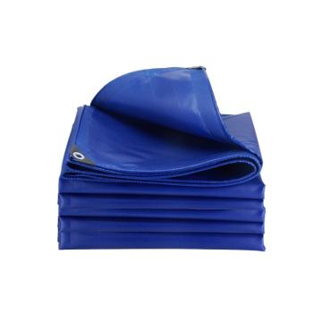 Raxwell 蓝色防雨刀刮布，尺寸(m):8*10，厚度:0.3（±0.03）mm，克重:350g/平方