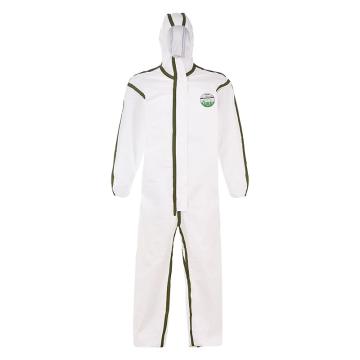 雷克兰/Lakeland 一次性胶条防护服，AMN428ETS-2XL 白色 售卖规格：1袋