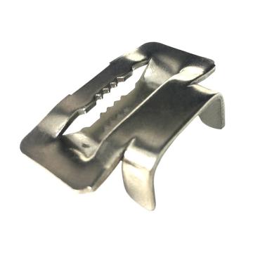 安赛瑞 304不锈钢牙型打包扣，19mm (100个装），24511
