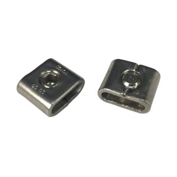 安赛瑞 304不锈钢螺丝型打包扣，19mm (100个装），24521