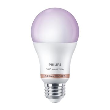 飞利浦/PHILIPS 彩光和白光氛围球泡，8W-RGB彩光 2200K-6500K调光，智能控制 售卖规格：1个