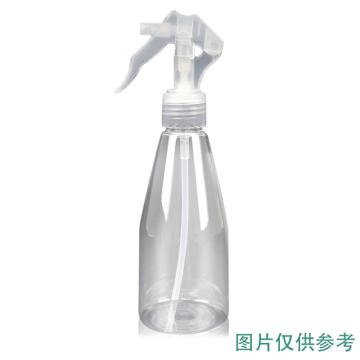 安赛瑞 便携式喷雾瓶（2个装）手压式小喷瓶手扣式小型喷壶喷雾器白色透明塑料瓶 200ml，600342 售卖规格：2个/件