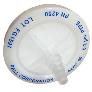 颇尔/PALL 空气过滤器，VENT, ACRO 50、0.2um，PTFE，4250 售卖规格：72个/包