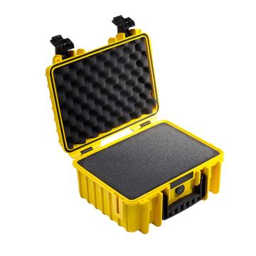 倍威 安全工具箱 数码设备防潮箱 含海绵SI内衬，Type3000/Y/SI 黄色，330x235x150 售卖规格：1个