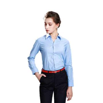 笙谷 长袖商务衬衫，XGVL1323-41 女士浅蓝色TR 售卖规格：1件