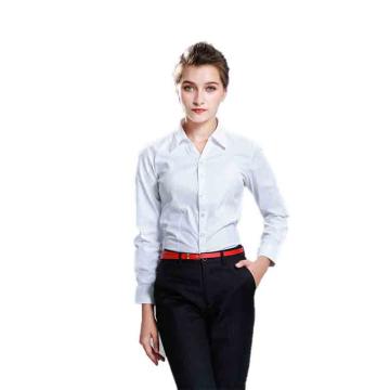 笙谷 长袖商务衬衫，XGVL116-41 女士白色涤棉 售卖规格：1件