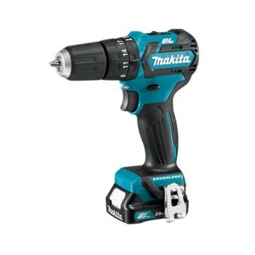 牧田/makita 充电式无刷起子电钻，DF332DSAE ，夹持10mm，硬扭/软扭35/21Nm，12V/2.0Ah两电一充 售卖规格：1台