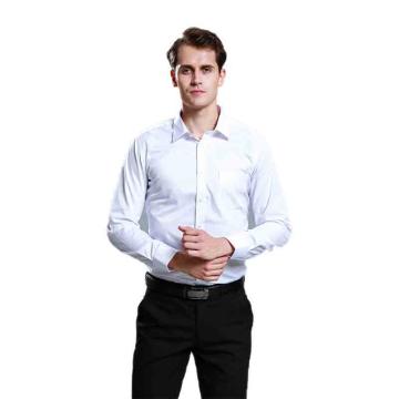 笙谷 长袖商务衬衫，XGGL9001-44 男士白色60%棉液氨免烫 售卖规格：1件
