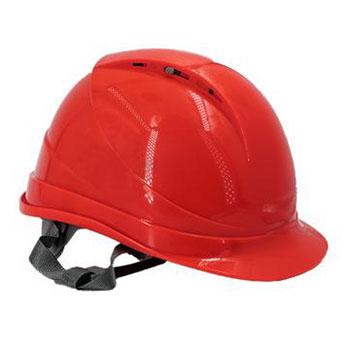 Raxwell客户定制Breathe安全帽（红色），前侧印“中国兵器”logo，后侧印编号“两位数字”