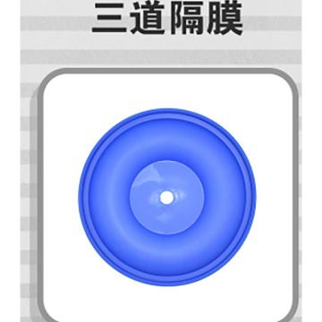 固德 三道隔膜，QBY3-50/65SDGM，蓝色